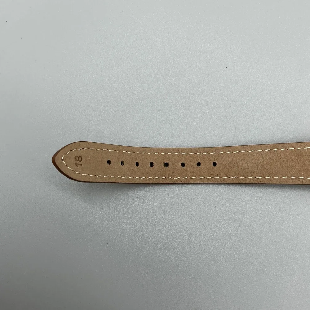 Vintage Star-Kist Charlie Tuna Mens Watch 35mm Logo Dial Leather Manual Wind